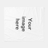 Gepersonaliseerd Fleece Deken (Voorkant (Horizontaal))