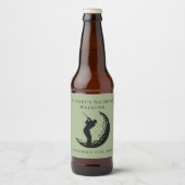 Gepersonaliseerd flesetiket | Vrijgezellengolfweek Bier Etiket (Voorkant)