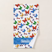 Gepersonaliseerd flessenpatroon voor whisky bad handdoek (Handdoek)