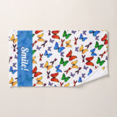 Gepersonaliseerd flessenpatroon voor whisky bad handdoek (Handdoek)