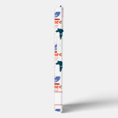 Gepersonaliseerd Folk Art Woodland Animal Case-Mate iPhone Case (Achterkant / Rechts)