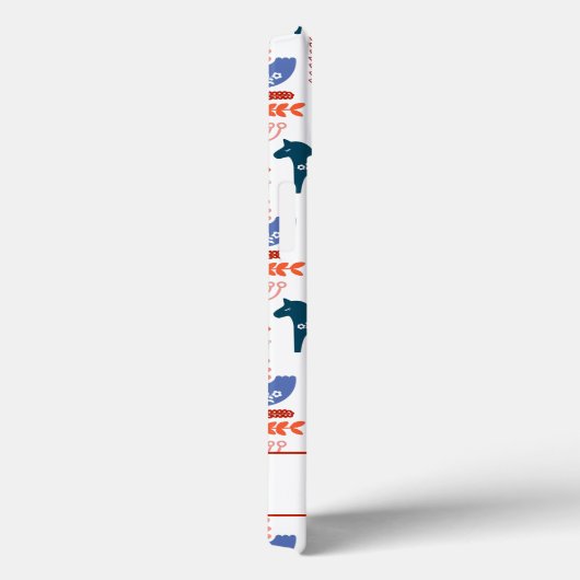 Gepersonaliseerd Folk Art Woodland Animal Case-Mate iPhone Case (Achterkant / Rechts)