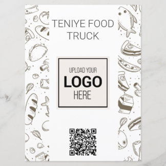 Gepersonaliseerd Food Truck Menu