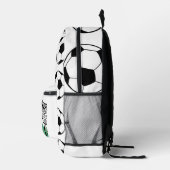 Gepersonaliseerd football bedrukte rugzak (Rechts)