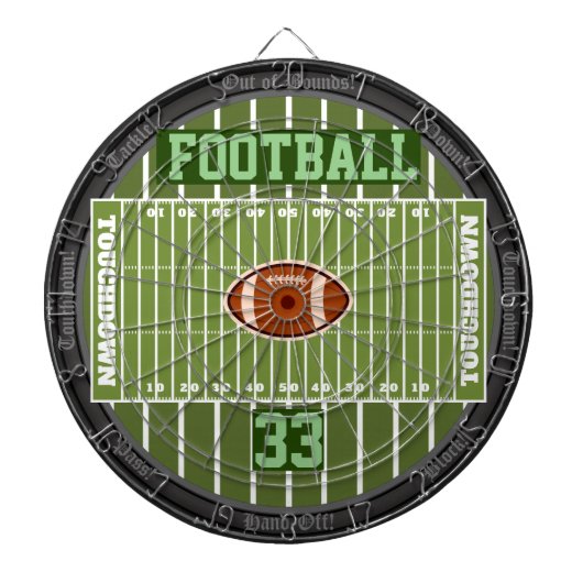 Gepersonaliseerd Football Gebied Multi-Target 2.0 Dartbord (Voorkant)
