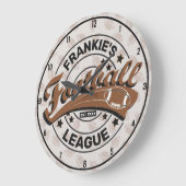 Gepersonaliseerd Football League Player-spel Grote Klok (Hoek)