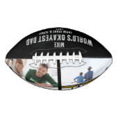 Gepersonaliseerd Football met familiefoto en op ma (Voorkant)