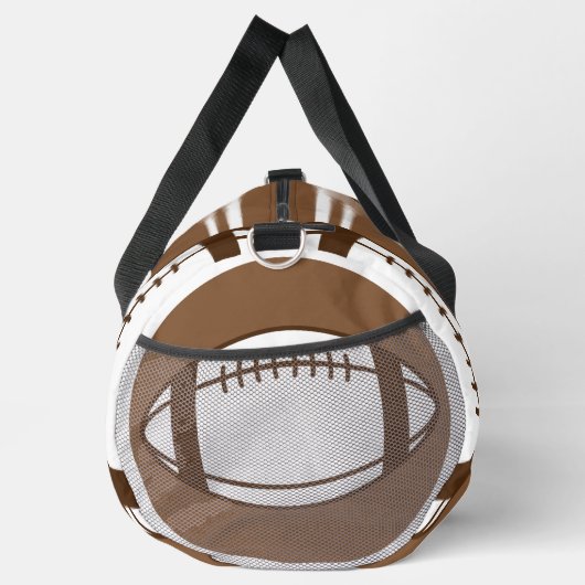 Gepersonaliseerd Football Moeder Moederdag Plunjezak (Rechts)