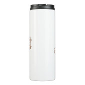 Gepersonaliseerd Football moeder Thermosbeker (Achterkant)