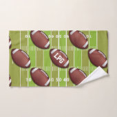 Gepersonaliseerd Football Patroon op sportveld Bad Handdoek (Handdoek)