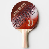 gepersonaliseerd Football Ping Pong Paddle Tafeltennisbatje (Voorkant)
