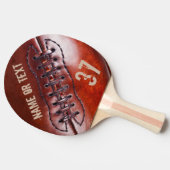  gepersonaliseerd Football Ping Pong Paddle Tafeltennisbatje (Zijkant)