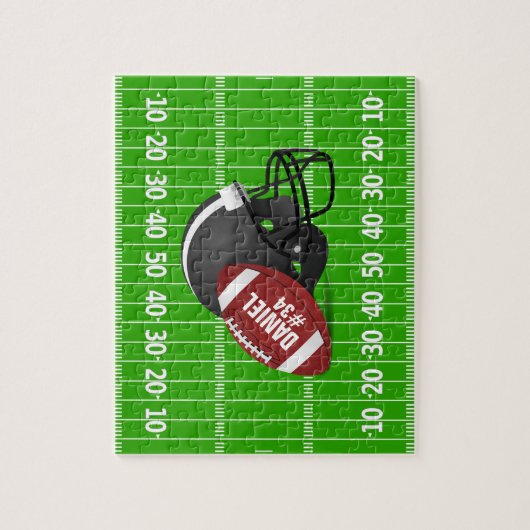 Gepersonaliseerd Football Puzzle Legpuzzel (Verticaal)