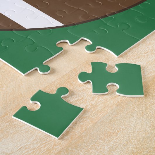 Gepersonaliseerd Football Puzzle Legpuzzel (Zijkant)
