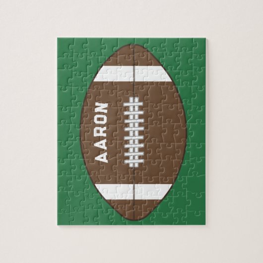 Gepersonaliseerd Football Puzzle Legpuzzel (Verticaal)