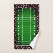 Gepersonaliseerd Football Theme Bath Towel Set Bad Handdoek (Handdoek)