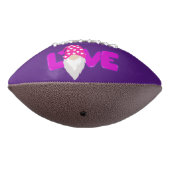 Gepersonaliseerd. Football van blauwe en gele gnoo (Gedraaid 270)