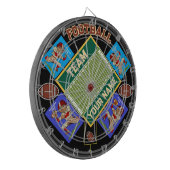 Gepersonaliseerd Football VAN UW FOTO'S Dartbord (Voorkant Links)