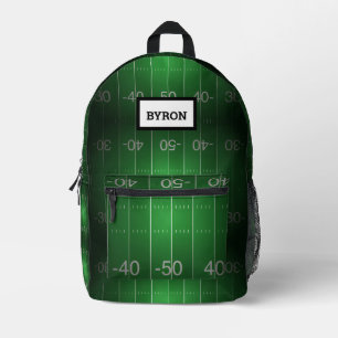 Gepersonaliseerd Football veld Bedrukte Rugzak