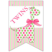 GEPERSONALISEERD FOR CLIENT Bunting Banner (Eerste vlag)