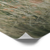 Gepersonaliseerd foto Bokeh Sparkles Poster (Hoek)