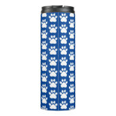 Gepersonaliseerd foto- en pootprint thermosbeker (Achterkant)