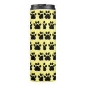 Gepersonaliseerd foto- en pootprint thermosbeker (Achterkant)