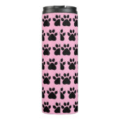 Gepersonaliseerd foto- en pootprint thermosbeker (Achterkant)