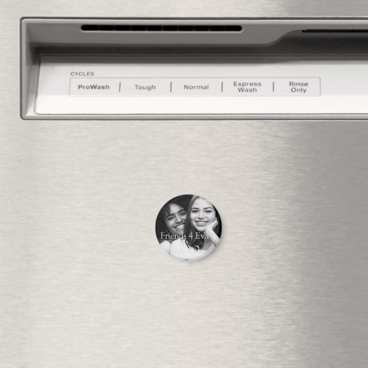 Gepersonaliseerd Foto Friends 4 Eva Magneet (Insitu (Vaatwasser))