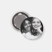 Gepersonaliseerd Foto Friends 4 Eva Magneet (Voorkant / Achterkant)