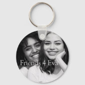 Gepersonaliseerd Foto Friends 4 Eva Sleutelhanger (Voorkant)