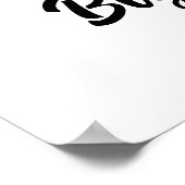 Gepersonaliseerd foto grote zus poster (Hoek)