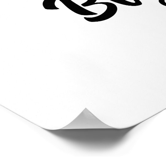 Gepersonaliseerd foto grote zus poster (Hoek)