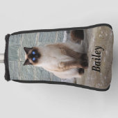 Gepersonaliseerd foto-Hoesje op foto van Golf Putt Golfheadcover (Voorkant)