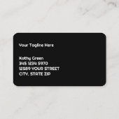 Gepersonaliseerd foto Nail Tech Visitekaartje (Achterkant)