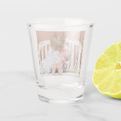 Gepersonaliseerd foto persoonlijk shot glas (Achterkant)