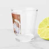 Gepersonaliseerd foto persoonlijk shot glas (Rechts)