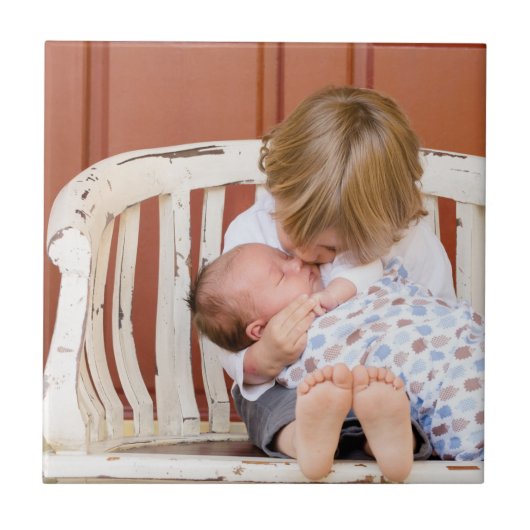 Gepersonaliseerd foto persoonlijk tegeltje (Voorkant)