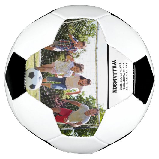 Gepersonaliseerd foto Voetbal (Gedraaid)