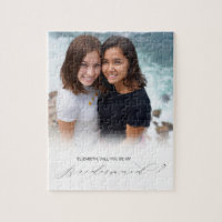 Gepersonaliseerd foto zal je mijn Bridesmaid zijn