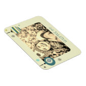 Gepersonaliseerd fotobericht voor kerstmis magneet (Rechterzijde)