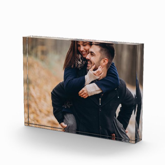 Gepersonaliseerd fotoblok acryl glas fotoblokK (Rechts)