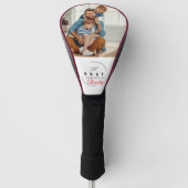 "Gepersonaliseerd fotocadeau voor papa Golfheadcover (Voorkant)