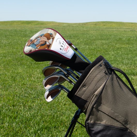 "Gepersonaliseerd fotocadeau voor papa Golfheadcover (Insitu)