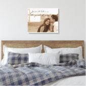 Gepersonaliseerd fotocanvas canvas afdruk (Insitu (Slaapkamer))