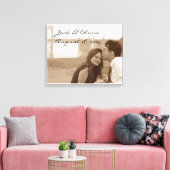 Gepersonaliseerd fotocanvas canvas afdruk (Insitu (Woonkamer))
