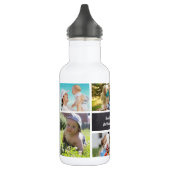 Gepersonaliseerd, Fotocollage, Aangepast Waterfles (Links)