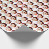 Gepersonaliseerd fotoinpakpapier cadeaupapier (Hoek)