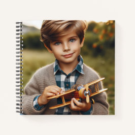 Gepersonaliseerd fotojournaal op Ocean Blue Notitieboek