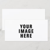 Gepersonaliseerd fotokaart (Voorkant / Achterkant)